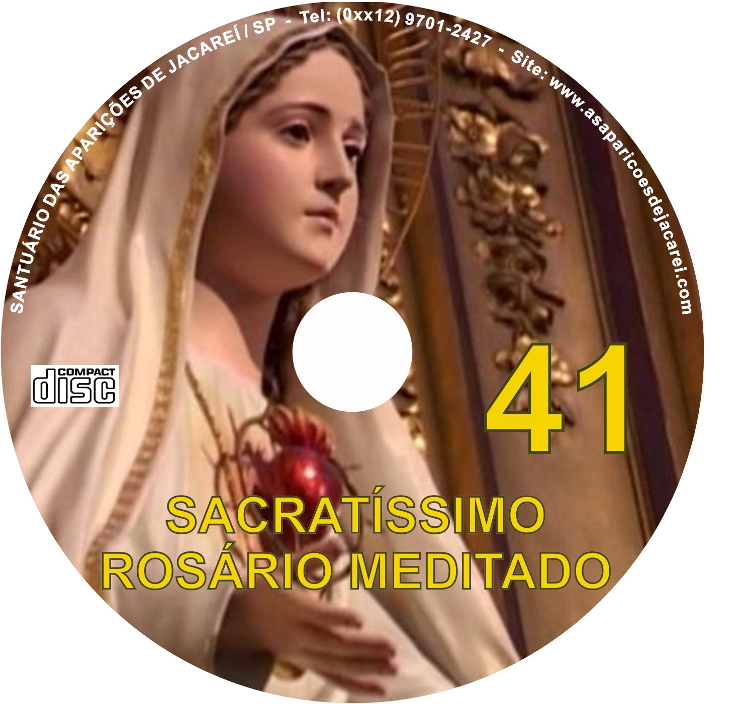 CD Rosário Meditado 041 CD Rosário Meditado 041